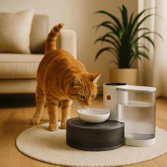 🐾 Fontaine à Eau Intelligente Sans Fil pour Chats – 3L, Rechargeable, Hygiénique et Sans Filtre – Accessoire bien - être et maison tendance | MONDOBOX