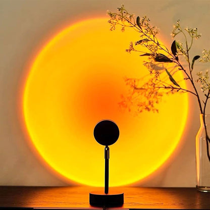 Lampe Golden Hour Sunset – Lumière Tamisée, Ambiance Magique – Accessoire bien - être et maison tendance | MONDOBOX