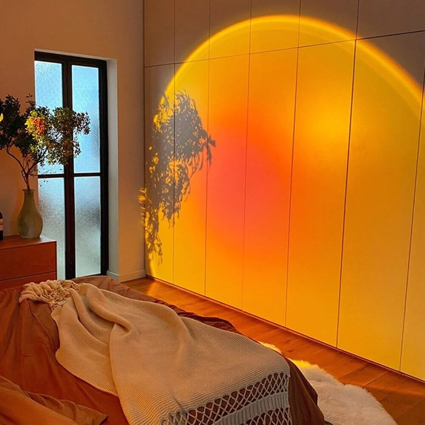 Lampe Golden Hour Sunset – Lumière Tamisée, Ambiance Magique – Accessoire bien - être et maison tendance | MONDOBOX