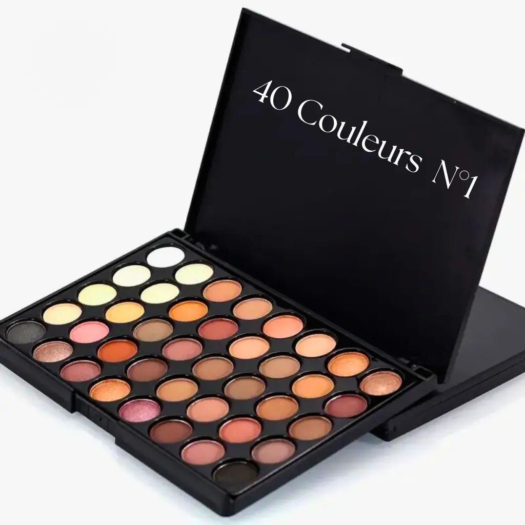 Palette Maquillage Ultra - Pigmentée – 40 à 78 Couleurs Matte & Shimmer – Accessoire bien - être et maison tendance | MONDOBOX