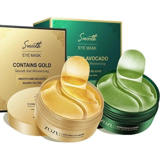 Patchs Yeux ZOZU ✨Or & Avocat🥑 – L’arme fatale anti - cernes (120 patchs) – Accessoire bien - être et maison tendance | MONDOBOX